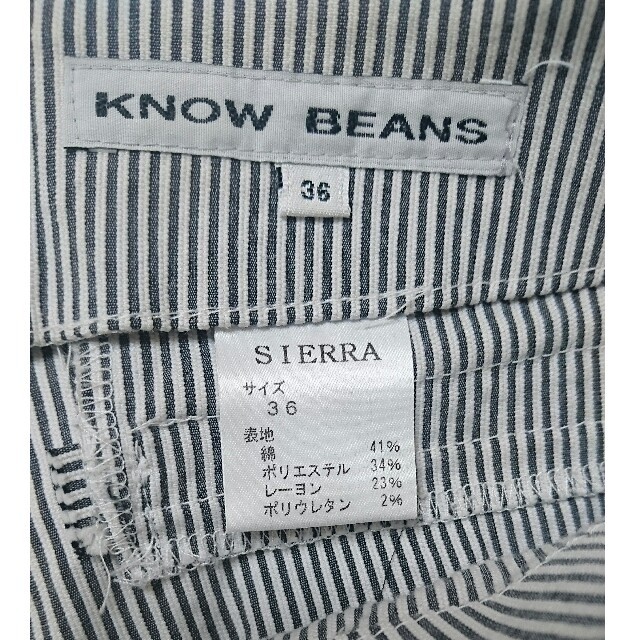 KNOW BEANS(ノービーンズ)のKNOW BEANS ショートパンツ レディースのパンツ(ショートパンツ)の商品写真