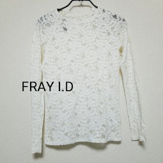 フレイアイディー(FRAY I.D)のFRAY I.D レーストップス(カットソー(長袖/七分))