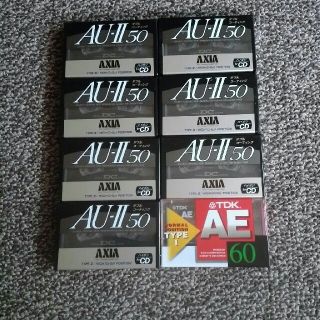 フジフイルム(富士フイルム)のカセットテープ　AXIA/TDK セット！(その他)