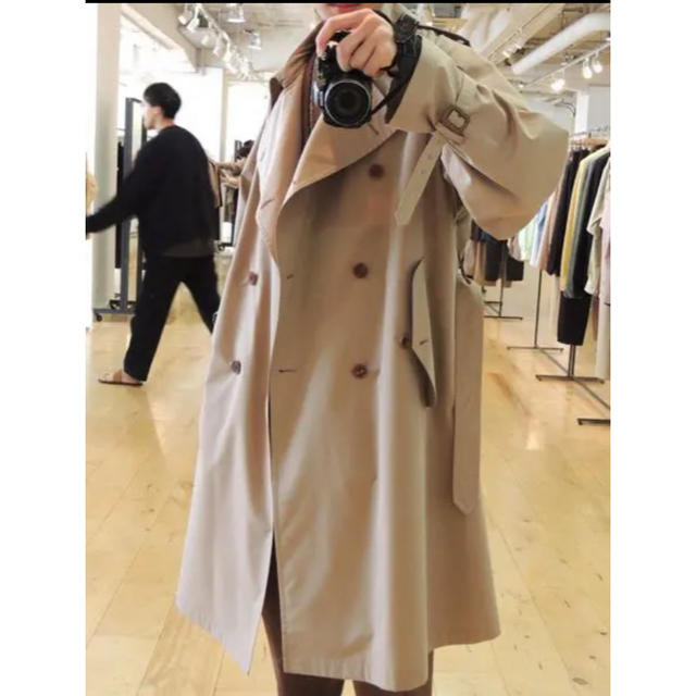 AURALEE Big Trench Coat トレンチコート 19ss メンズのジャケット/アウター(トレンチコート)の商品写真