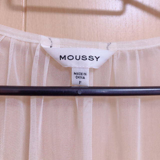 moussy(マウジー)のmoussy ガウン シースルー♡レース レディースのトップス(カーディガン)の商品写真