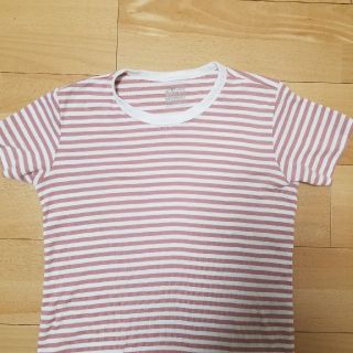 ムジルシリョウヒン(MUJI (無印良品))の無印　ボーダー　二枚目セット(Tシャツ(半袖/袖なし))