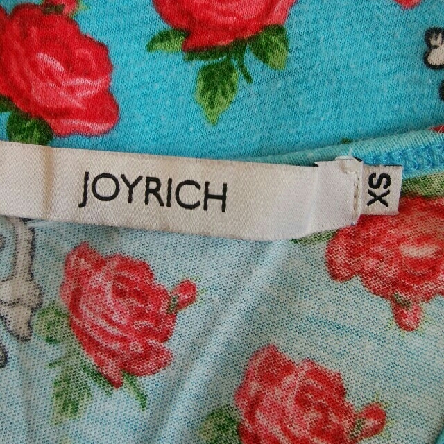 JOYRICH(ジョイリッチ)のJOY RICH の薔薇と骨の柄のマキシ丈ワンピース レディースのワンピース(ロングワンピース/マキシワンピース)の商品写真