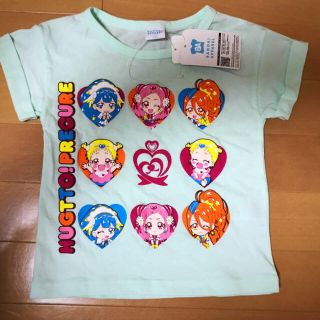 バンダイ(BANDAI)の◇HUGっとプリキュア Tシャツセレクション  ミントグリーン　100(Tシャツ/カットソー)