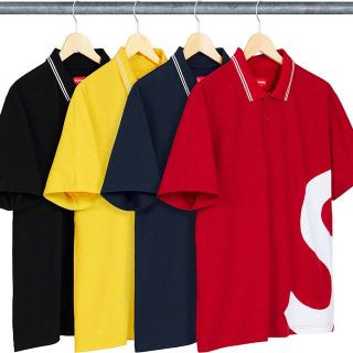 シュプリーム(Supreme)のsupreme week17 sLOGO POLO 赤(Tシャツ/カットソー(半袖/袖なし))