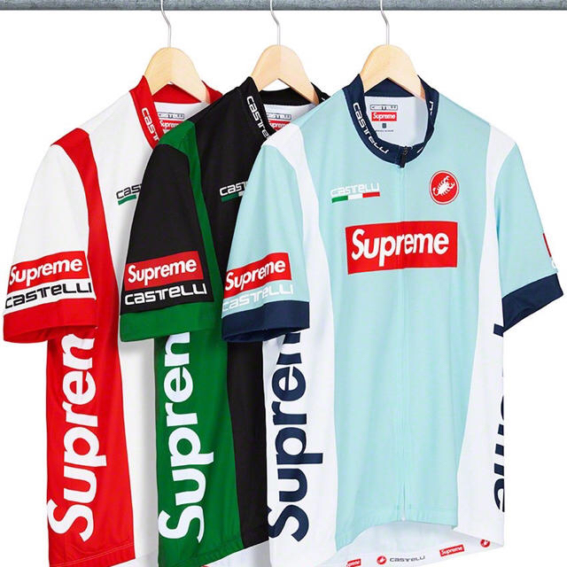 Supreme(シュプリーム)のsupreme castelli cycling jersey ミント メンズのトップス(Tシャツ/カットソー(半袖/袖なし))の商品写真