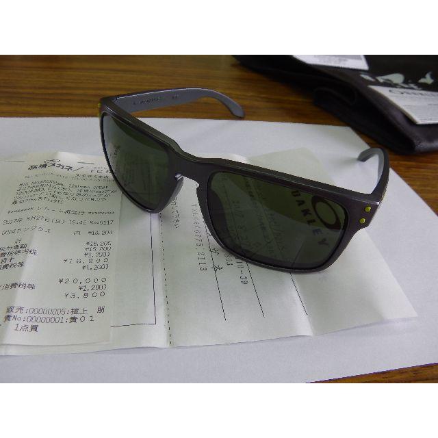 Oakley(オークリー)のHOLBROOK スティール ダークグレー 品番OO9102-38  メンズのファッション小物(サングラス/メガネ)の商品写真