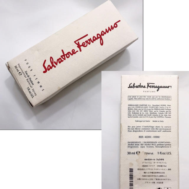 Salvatore Ferragamo(サルヴァトーレフェラガモ)の未使用 サルヴァトーレフェラガモ  プールファム 30ml コスメ/美容の香水(香水(女性用))の商品写真