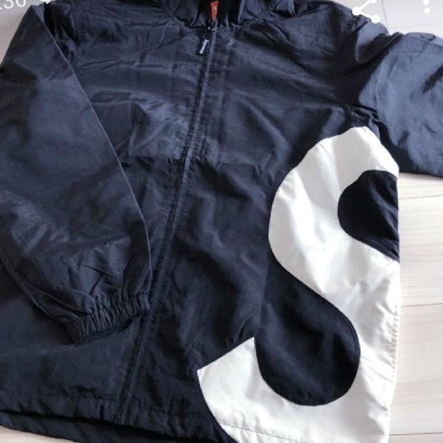 Supreme(シュプリーム)のS logo track jacket navy メンズのジャケット/アウター(ブルゾン)の商品写真