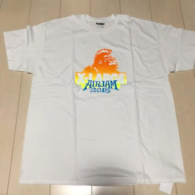 XLARGE(エクストララージ)のAIR JAM 2018 X-LARGE コラボTシャツ XLサイズ メンズのトップス(Tシャツ/カットソー(半袖/袖なし))の商品写真