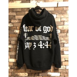 フィアオブゴッド(FEAR OF GOD)のfear of god×JAY-Z パーカー fog  超レア(パーカー)