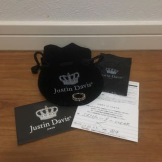 ジャスティンデイビス(Justin Davis)のジャスティンデイビス Justin Davis ダリアリング SV925(リング(指輪))