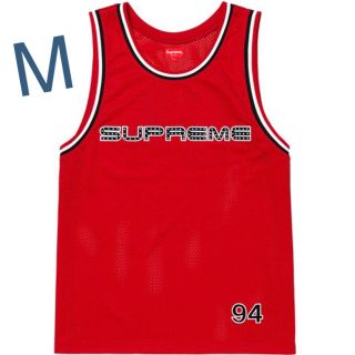 シュプリーム(Supreme)のシュプリーム バスケットボールジャケット 新品未開封 赤色(タンクトップ)