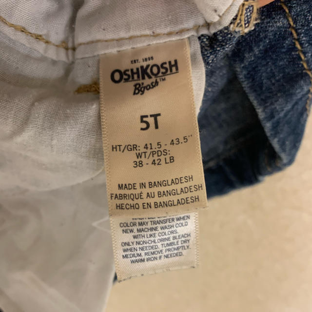 OshKosh(オシュコシュ)のオシュコシュ ジャンパースカート 5T キッズ/ベビー/マタニティのキッズ服女の子用(90cm~)(ワンピース)の商品写真