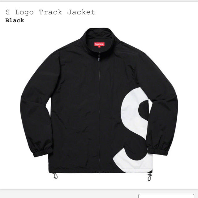 ナイロンジャケットsupreme s logo track jacket sサイズ