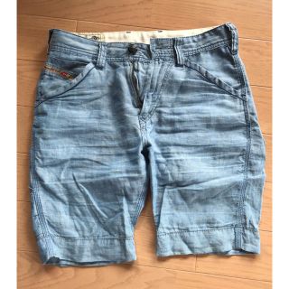 ディーゼル(DIESEL)の☆Diesel LINEN shorts 26インチ☆(ショートパンツ)