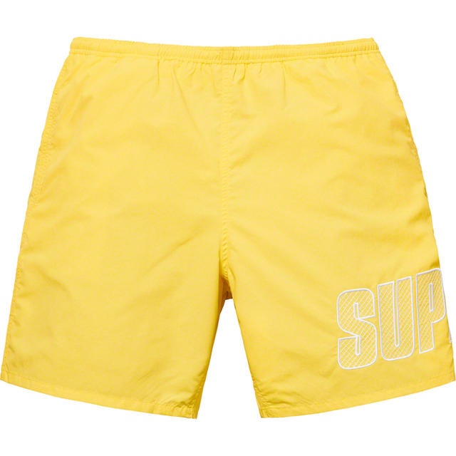 Supreme Logo Appliqué Water Short Mサイズ-