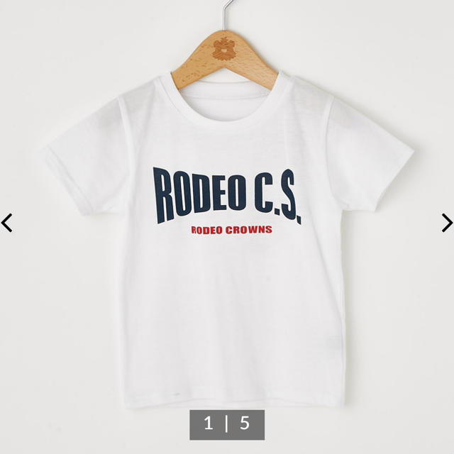 RODEO CROWNS WIDE BOWL(ロデオクラウンズワイドボウル)のrcwb キッズＴシャツ キッズ/ベビー/マタニティのキッズ服女の子用(90cm~)(Tシャツ/カットソー)の商品写真