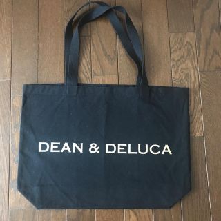 ディーンアンドデルーカ(DEAN & DELUCA)のDEAN&DELUCAトートバック 黒×ゴールド /※ロゴの色がゴールドです(トートバッグ)