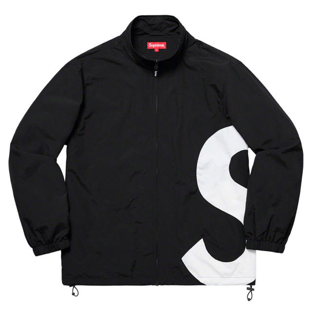 Supreme(シュプリーム)のS Logo Track Jacket 黒 Sサイズ メンズのジャケット/アウター(ナイロンジャケット)の商品写真