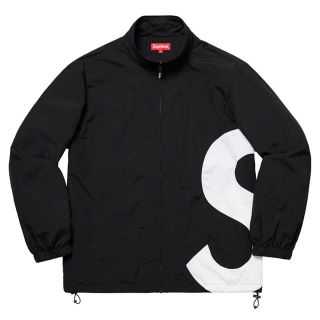 シュプリーム(Supreme)のS Logo Track Jacket 黒 Sサイズ(ナイロンジャケット)