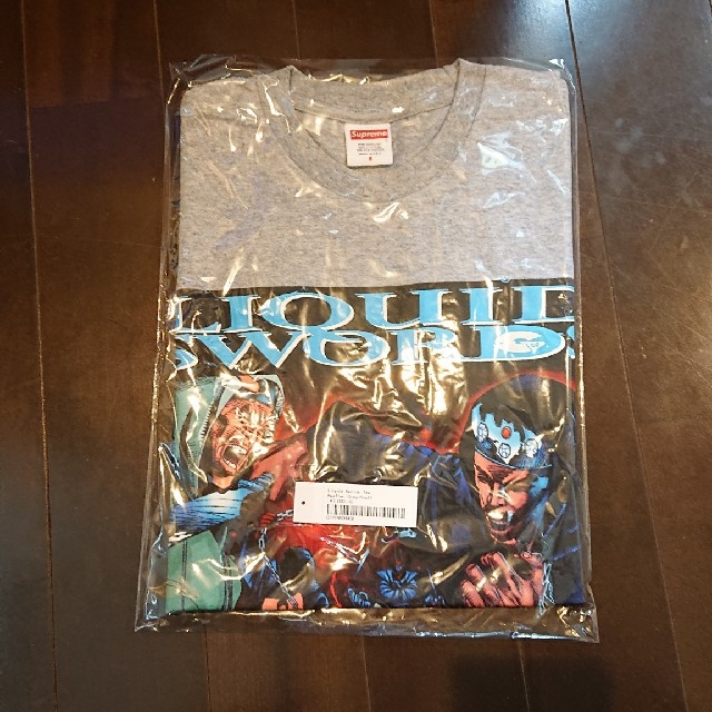 supreme Liquid Swords Tee グレー Sサイズメンズ