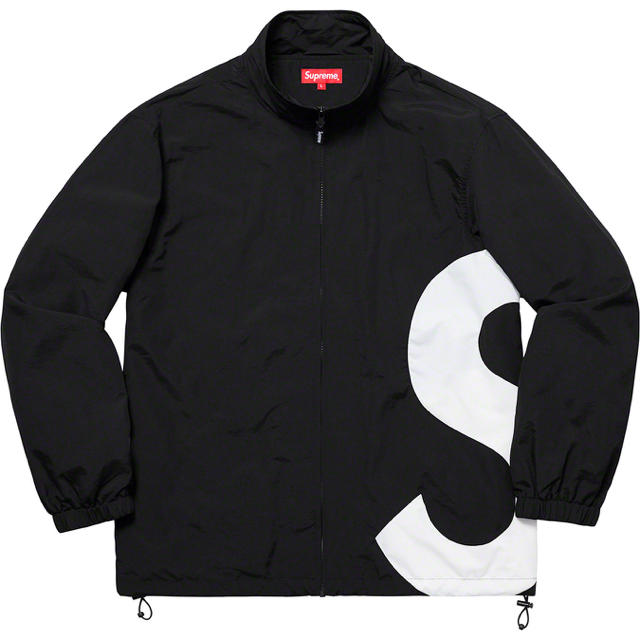 supreme S logo track jacket