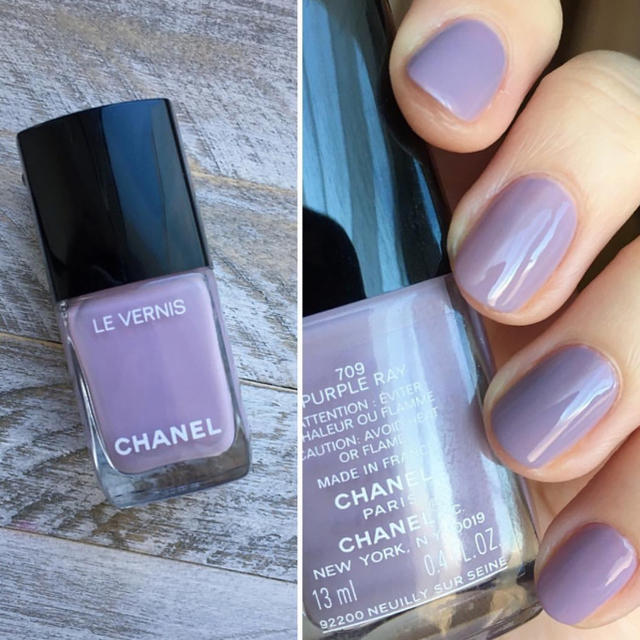 CHANEL シャネル♡ヴェルニ♡709 パープル レイ♡新品 限定 ラッピング 3