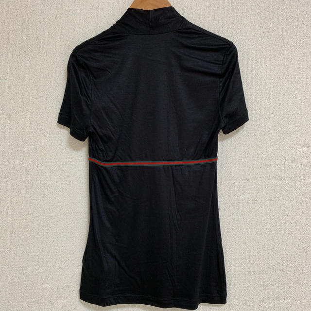 Gucci(グッチ)のグッチ GUCCI 半袖 カットソー 夏 黒 Tシャツ レディースのトップス(Tシャツ(半袖/袖なし))の商品写真