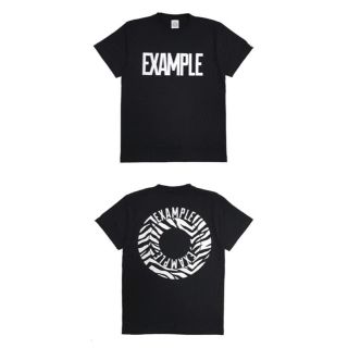 バーニーズニューヨーク(BARNEYS NEW YORK)のEXAMPLE TIGER ROUND LOGO TEE  限定 サイズL(Tシャツ/カットソー(半袖/袖なし))