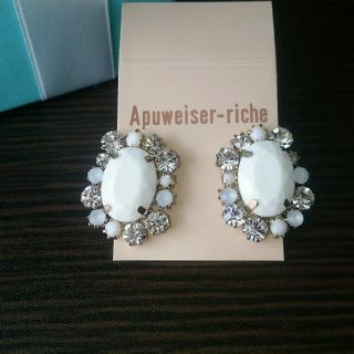 アプワイザーリッシェ(Apuweiser-riche)の＊未使用＊アプワイザーリッシェ☆ピアス(ピアス)