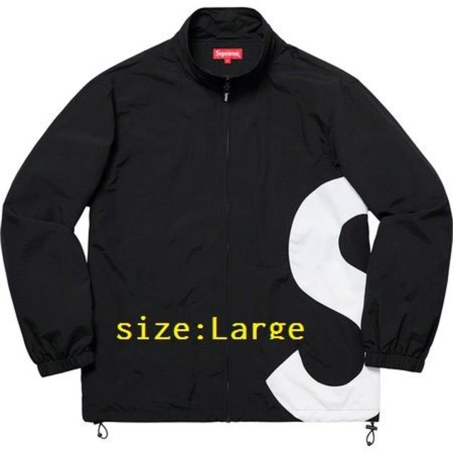 Supreme S Logo Jacket black L