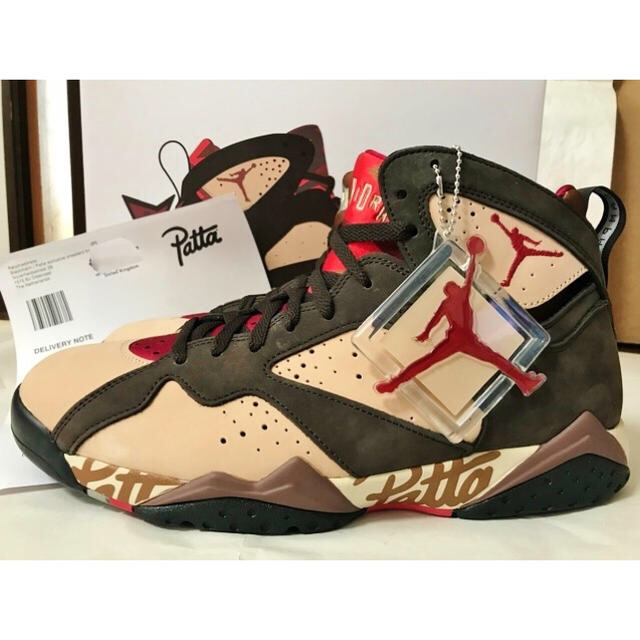 NIKE(ナイキ)の新品未使用 NIKE Air Jordan 7 Retro Patta 27.5 メンズの靴/シューズ(スニーカー)の商品写真