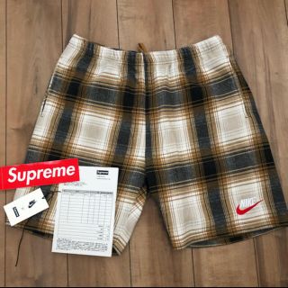 シュプリーム(Supreme)の Supreme Nike Plaid Sweatshort(ショートパンツ)