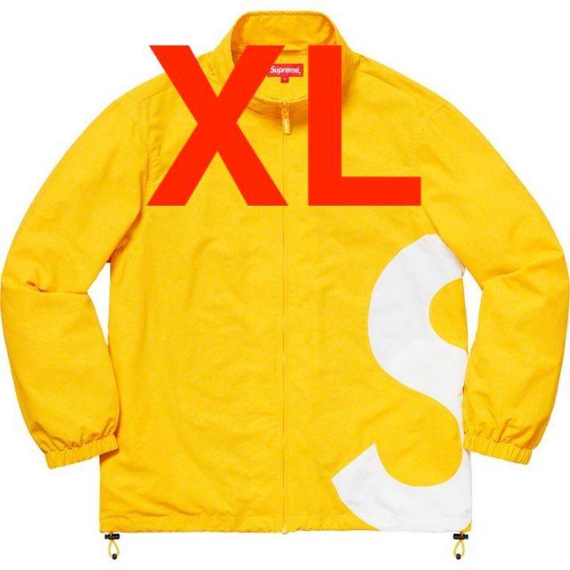 19ss Supreme S Logo Track Jacket Yellow ナイロンジャケット