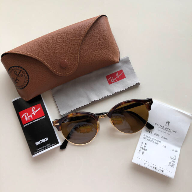 Ray-Ban(レイバン)のレイバン クラブラウンド メンズのファッション小物(サングラス/メガネ)の商品写真