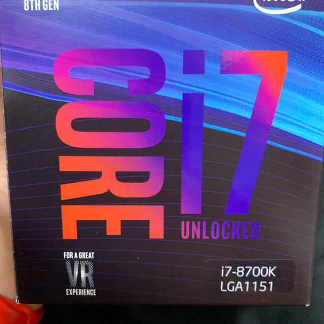 Intel CPU Core i7-8700K 3.7GHz