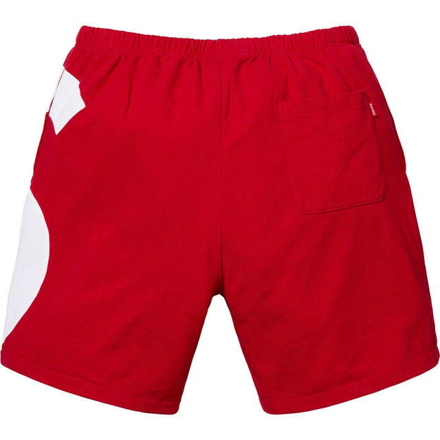 supreme S Logo Short 19ss msize red 新品