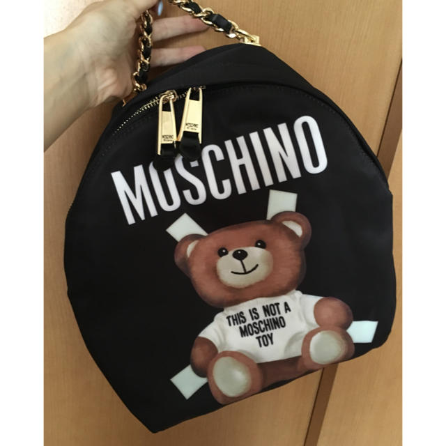 MOSCHINO(モスキーノ)のMOSCHINOくま❤︎リュック レディースのバッグ(リュック/バックパック)の商品写真