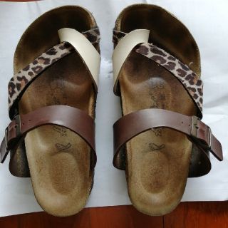 ビルケンシュトック(BIRKENSTOCK)のビルケンシュトック レディース 35  ビルケンシュトック柄(サンダル)