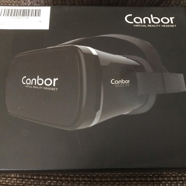 Canbor VRゴーグル Bluetoothコントローラ付属 スマホ/家電/カメラのテレビ/映像機器(プロジェクター)の商品写真