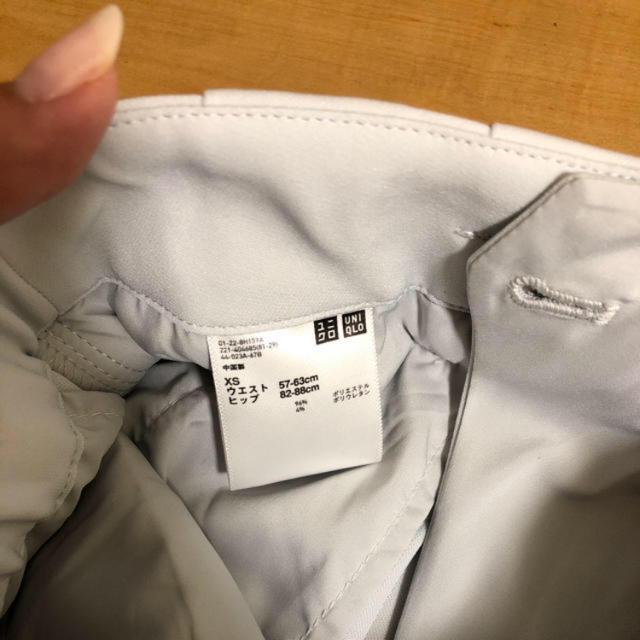 UNIQLO(ユニクロ)のユニクロ ドレープワイドパンツ XS レディースのパンツ(クロップドパンツ)の商品写真