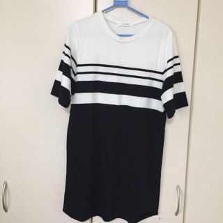 マウジー(moussy)のMOUSSY☆ボーダーワンピ(ミニワンピース)