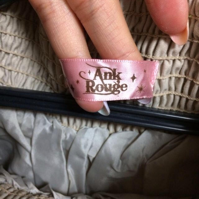 Ank Rouge(アンクルージュ)のAnkRouge バレリーナ刺繍スカート レディースのスカート(ミニスカート)の商品写真