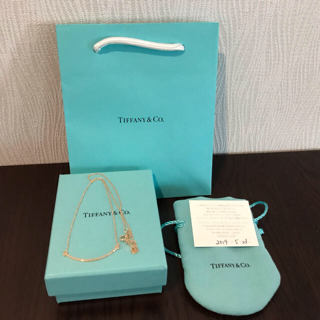 Tiffany & Co. - 【新品・未使用】ティファニー T スマイルペンダント