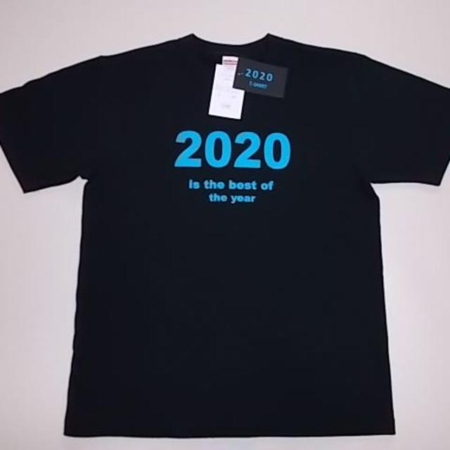 【新品】　ⅩＬサイズ　２０２０Tシャツ（蛍光ブルー） メンズのトップス(Tシャツ/カットソー(半袖/袖なし))の商品写真