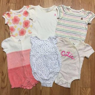 ベビーギャップ(babyGAP)のbabyGAP ☆ ロンパース6点セット(ロンパース)