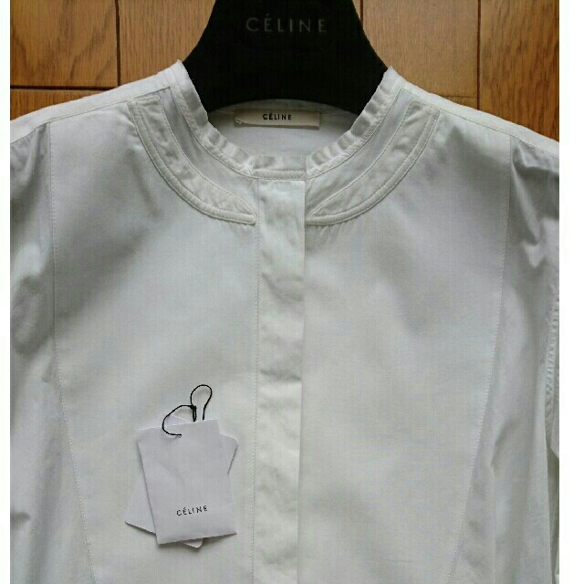 celine(セリーヌ)の専用♡セリーヌ タキシード シャツ 36サイズ  レディースのトップス(シャツ/ブラウス(長袖/七分))の商品写真