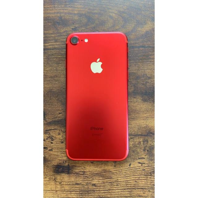 iPhone7 128GB REd 液晶画面交換歴有り