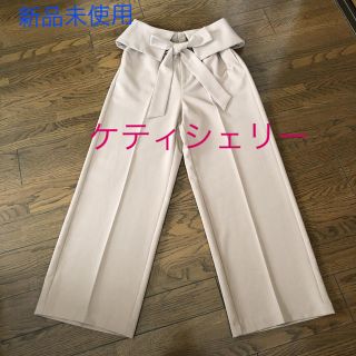 ケティ(ketty)の最終お値下げ 新品未使用 ケティシェリー ワイドパンツ ガウチョパンツ サイズ1(カジュアルパンツ)